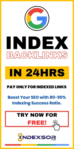 Indexsor — premium backlink indexer